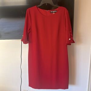Red Karl Lagerfeld dress size 12